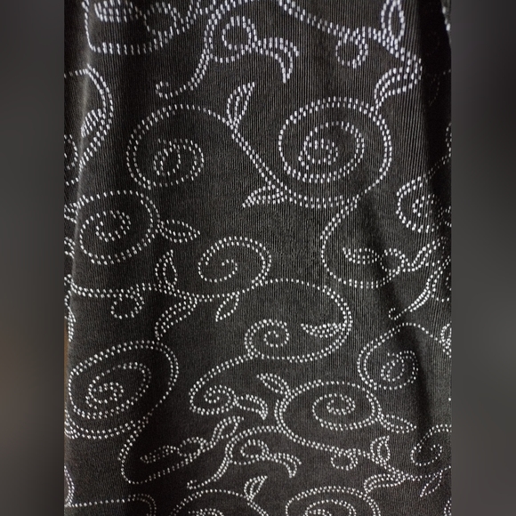 NWT Sybelle Studded Vine Pattern Open Front Cardigan Sweater - Picture 2 of 5